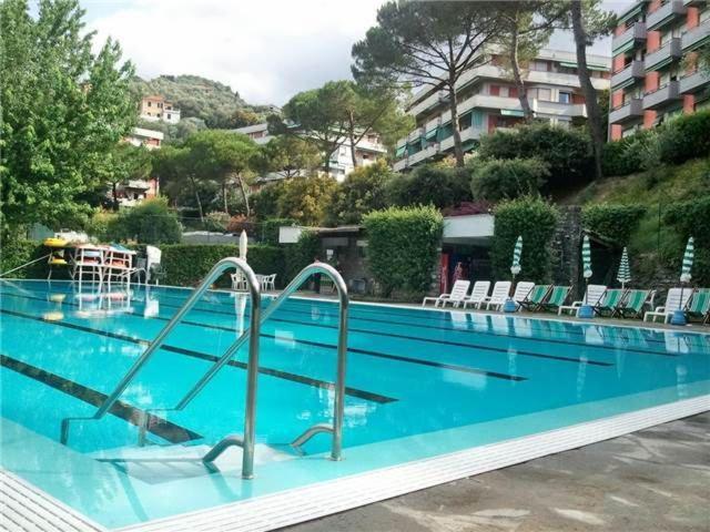Raggio Di Sole - Pool, Tennis, Parking, Sea View & Relax Rapallo Extérieur photo